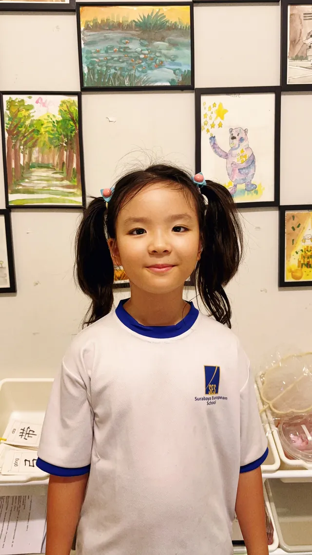 Ao Wang from Indonesia at English Olympiad Global