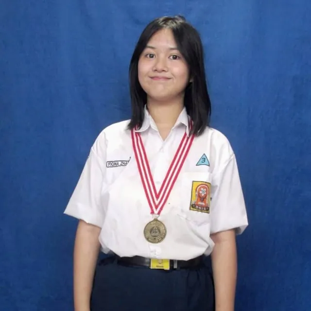 Fiona Zhang from Indonesia at English Olympiad Global