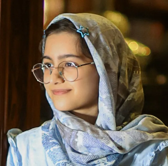 Hadis Sadeghi Pour from Iran at English Olympiad Global