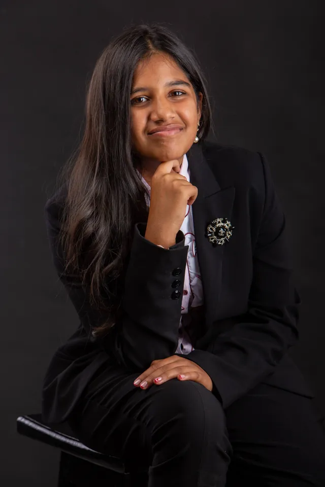 Saumya Saini from Kenya at English Olympiad Global